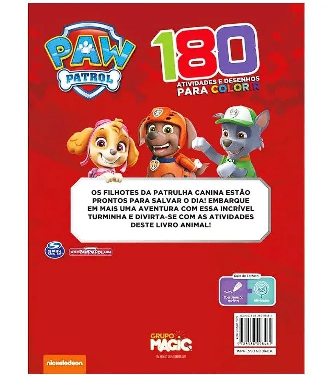 Como Colorir Livro de Atividades Patrulha Canina com 180 Desenhos para Colorir — Guia Prático para Iniciantes