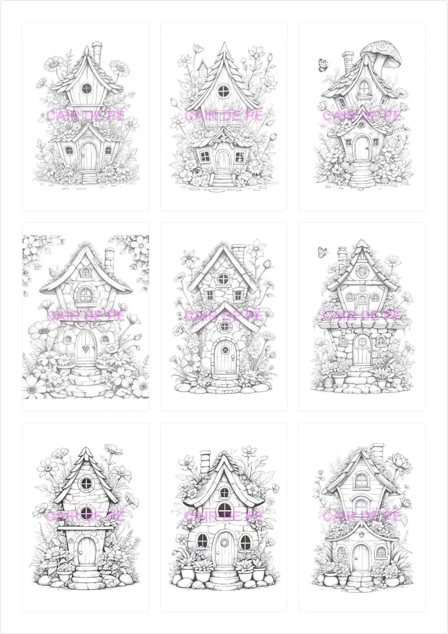 Review: Livro de Colorir Adulto Antiestresse Casas Mágicas | 54 Páginas A4 | Arteterapia Relaxamento — Vale a Pena?