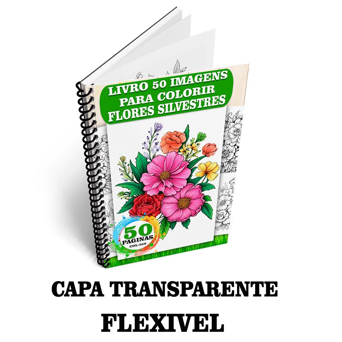 Por que Livro de colorir adulto antiestresse flores silvestres | 50 imagens relaxamento é a Atividade Antiestresse Ideal para Adultos
