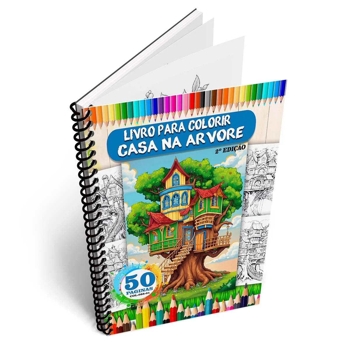 Review: Livro de Colorir Casa na Árvore 2º Edição | Antiestresse, Arte e Relaxamento COL-088-02 — Vale a Pena?