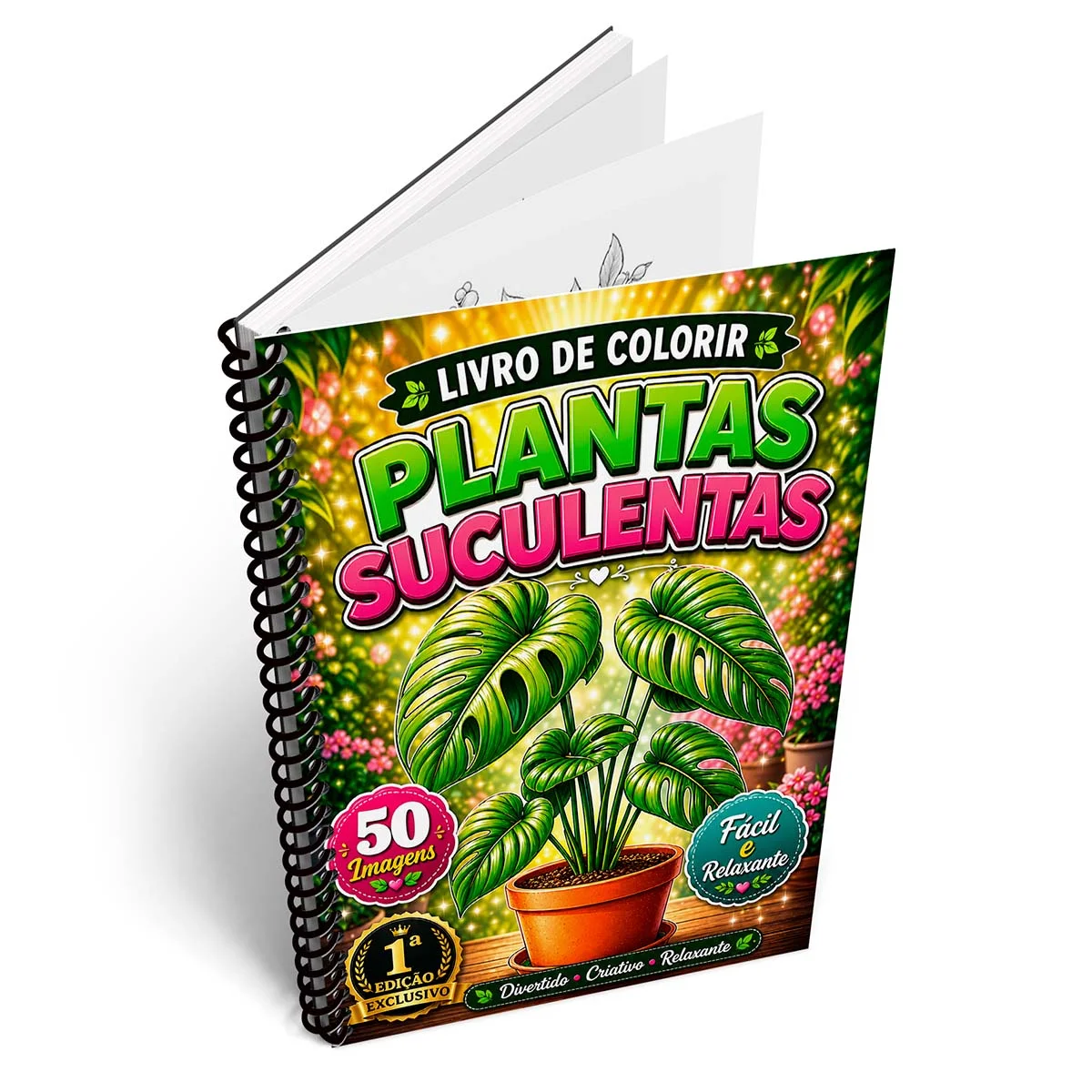 Por que Livro de Colorir Plantas Suculentas é a Atividade Antiestresse Ideal para Adultos
